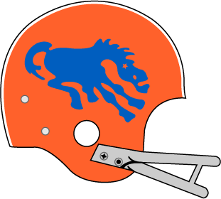 Denver Broncos 1962 Helmet Logo DIY iron on transfer (heat transfer)